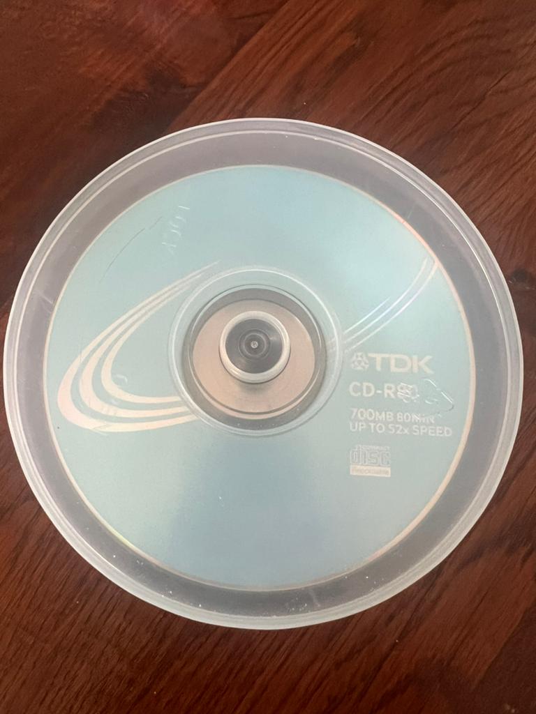 CD-R 80/TDK, Ophalen, Op spindel, Cd, Nieuw