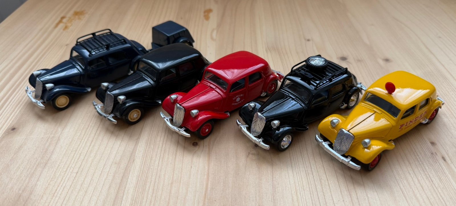 Silido Citroen modellen 5 stuks, in nette staat, Ophalen of Verzenden, Gebruikt, Auto, Solido