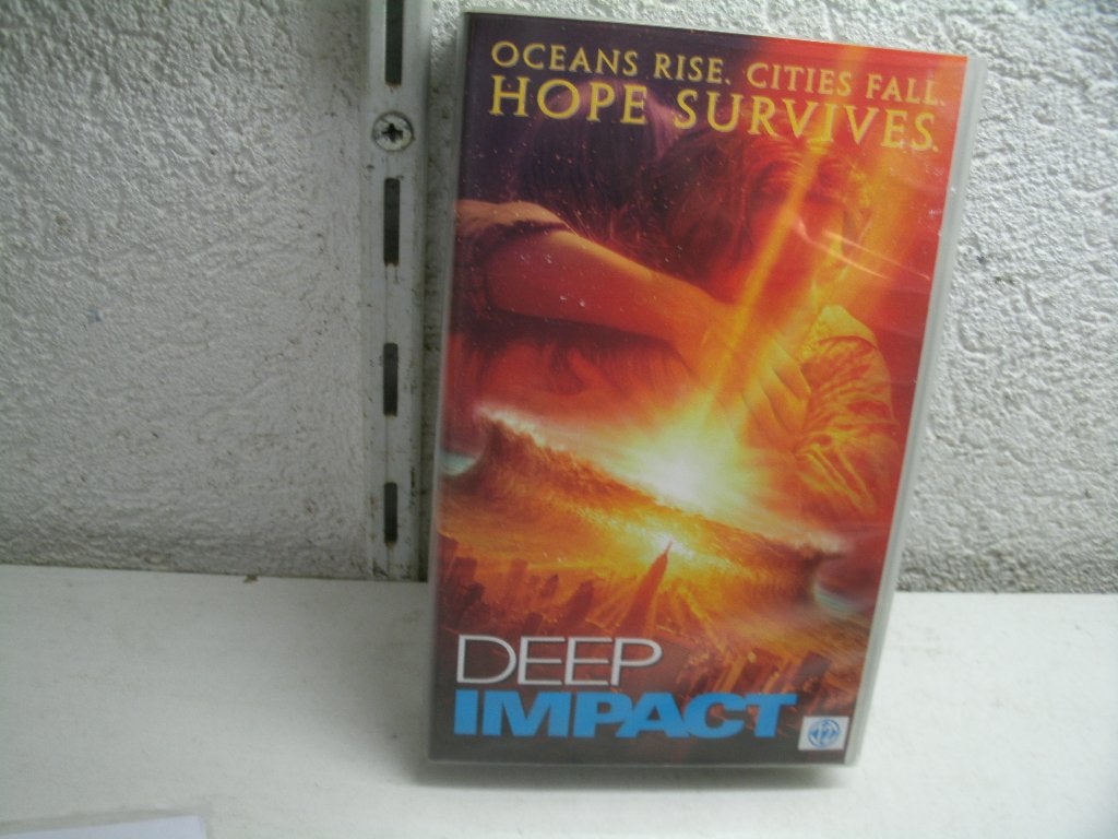 vhs 125b deep impact, Cd's en Dvd's, VHS | Film, Vanaf 16 jaar, Ophalen of Verzenden, Gebruikt, Actie en Avontuur