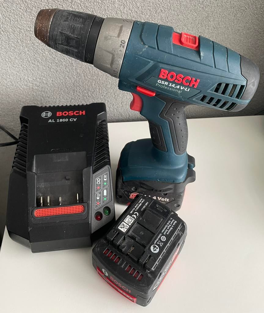 Bosch professional accu boormachine igst, Ophalen of Verzenden, Zo goed als nieuw, Variabele snelheid
