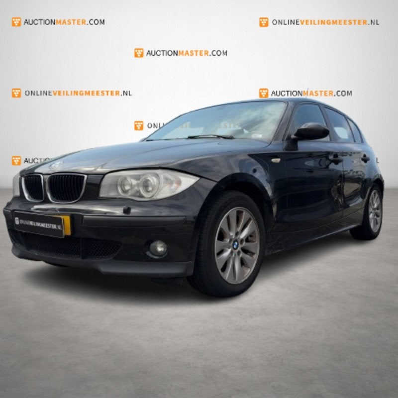 Personenauto, BMW, 1-serie, 118i Executive, ZWART, 2005, Overige carrosserieën, Overige brandstoffen, Bedrijf, Nieuw
