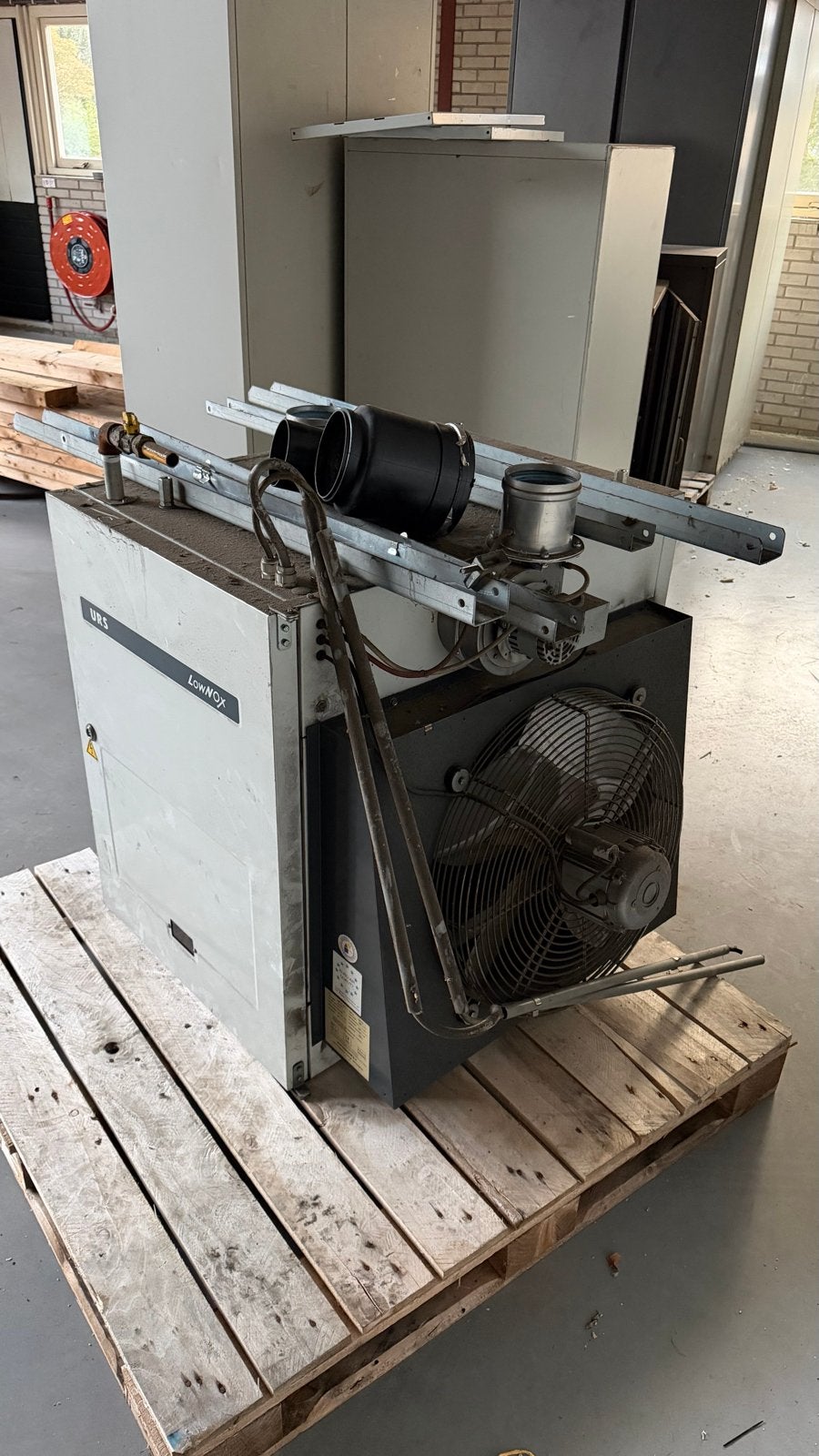 URS LowNOx Luchtverhitter / Heater, Ophalen