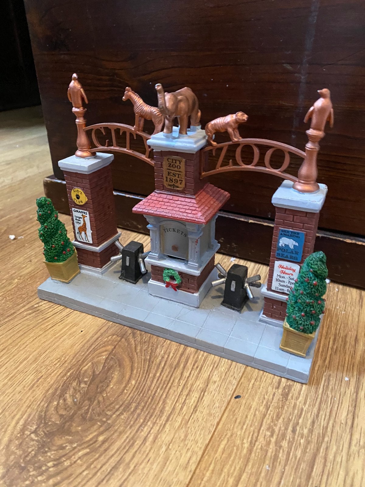 Dierentuin ingang van lemax, Ophalen of Verzenden, Zo goed als nieuw, Poppenhuis