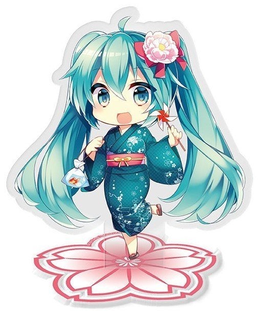 Hatsune Miku acryl figuur, Ophalen of Verzenden, Nieuw