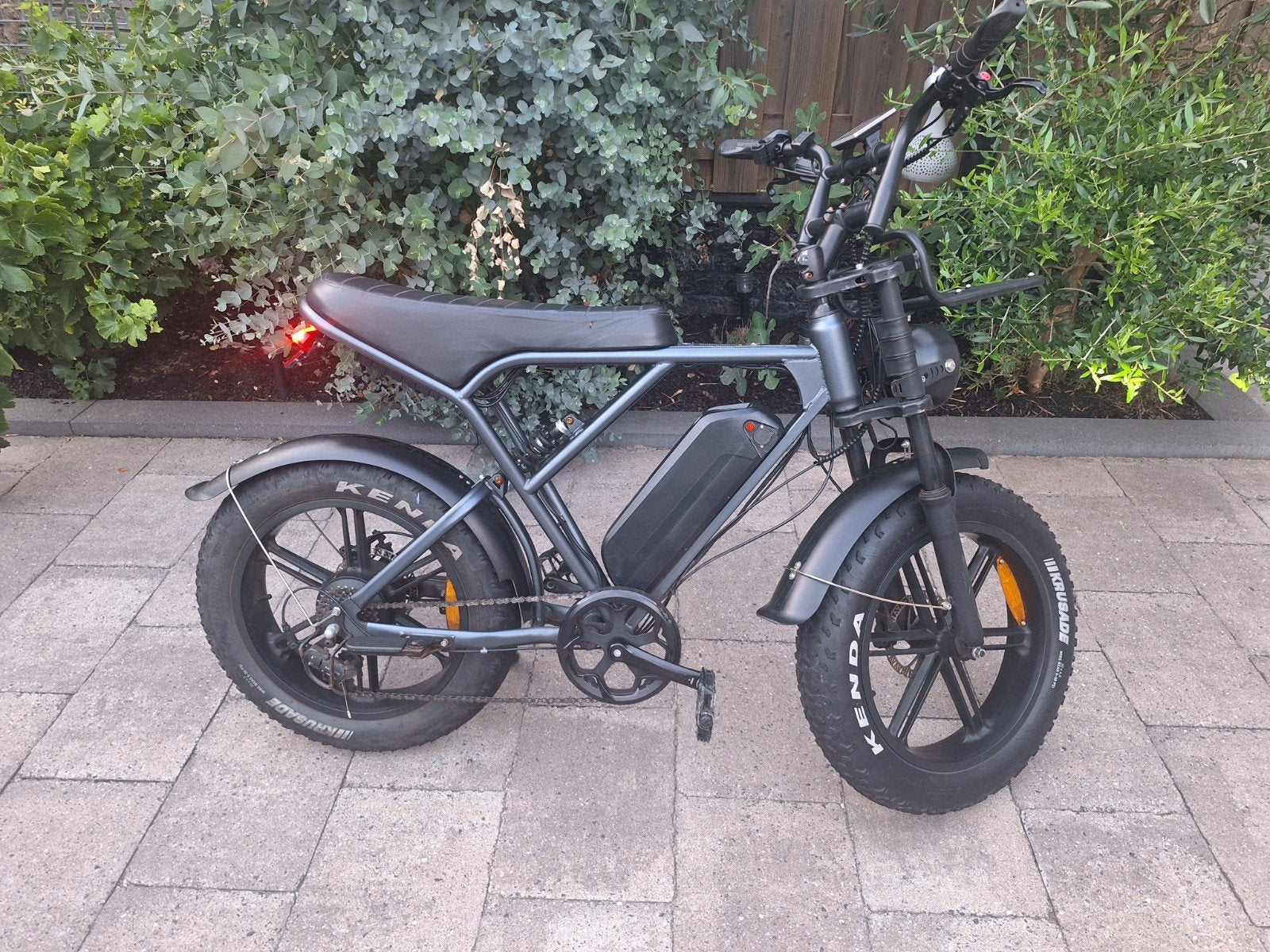 Ouxi H9 Fatbike met schade, zie advertentie en foto's, Fietsen en Brommers, Elektrische fietsen, Gebruikt, 59 cm of meer, 50 km per accu of meer