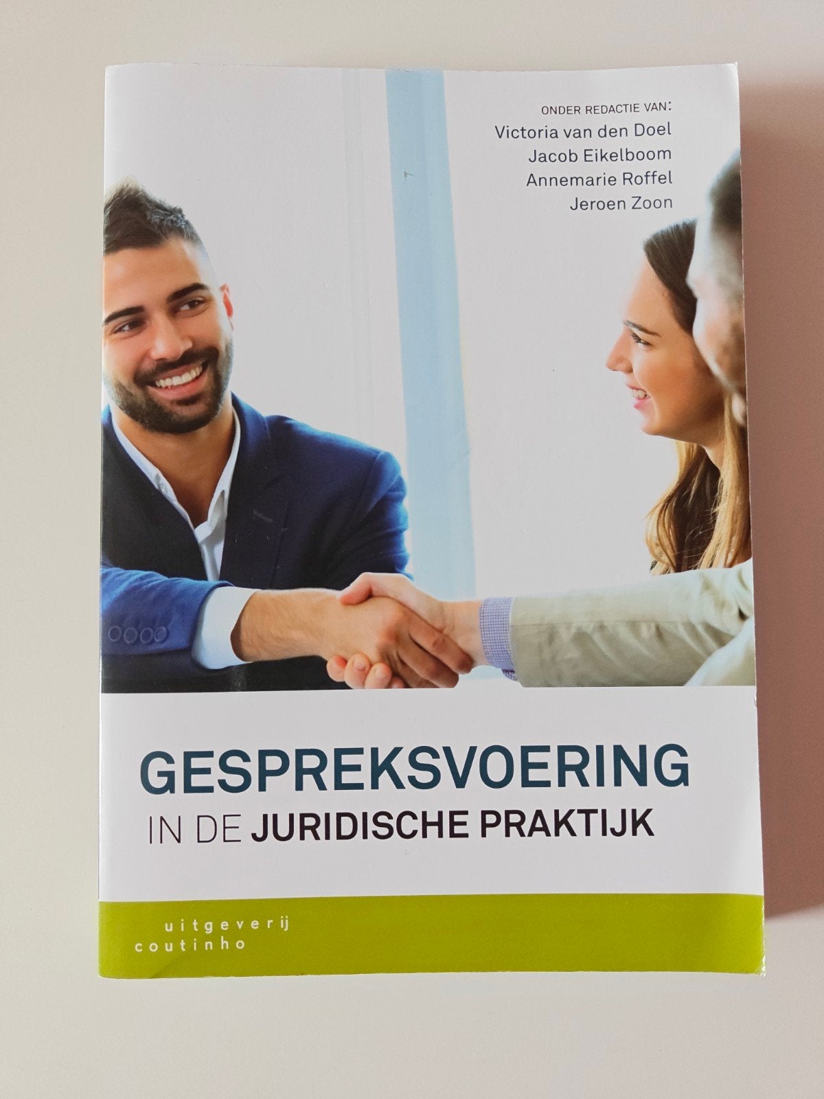 Gespreksvoering in de Juridische Praktijk - HBO/WO, Boeken, Zo goed als nieuw, Victoria van den Doel, e.a., Gamma, HBO