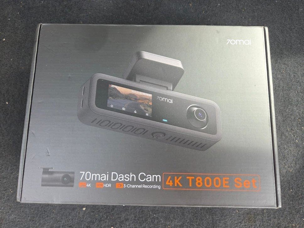 70mai T 800 E 4k dashcam. splinternieuw, Auto diversen, Dashcams, Ophalen of Verzenden, Nieuw