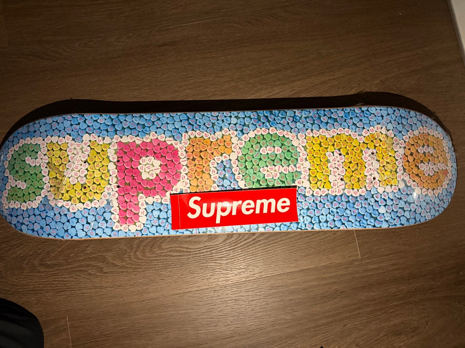 Supreme Candy Hearts Skateboard Deck, Ophalen of Verzenden, Nieuw, Skateboard