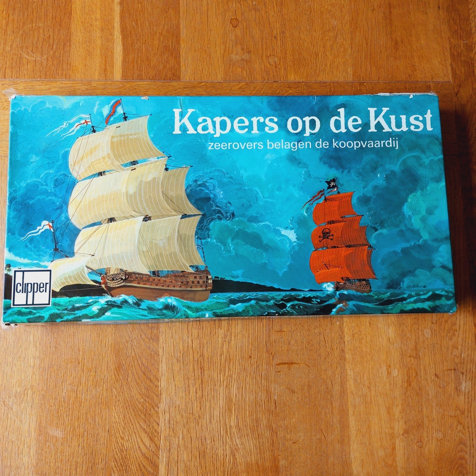 Vintage Bordspel Kapers op de Kust (Clipper, jaren '70), Hobby en Vrije tijd, Gezelschapsspellen | Bordspellen, Een of twee spelers