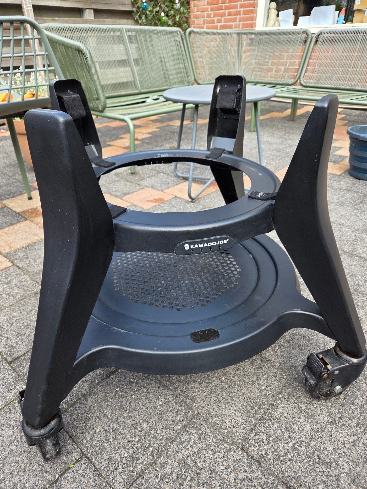 Kamado Joe 3 onderstel met zijtafels, Tuin en Terras, Barbecue-accessoires, Ophalen, Gebruikt, Kamado Joe