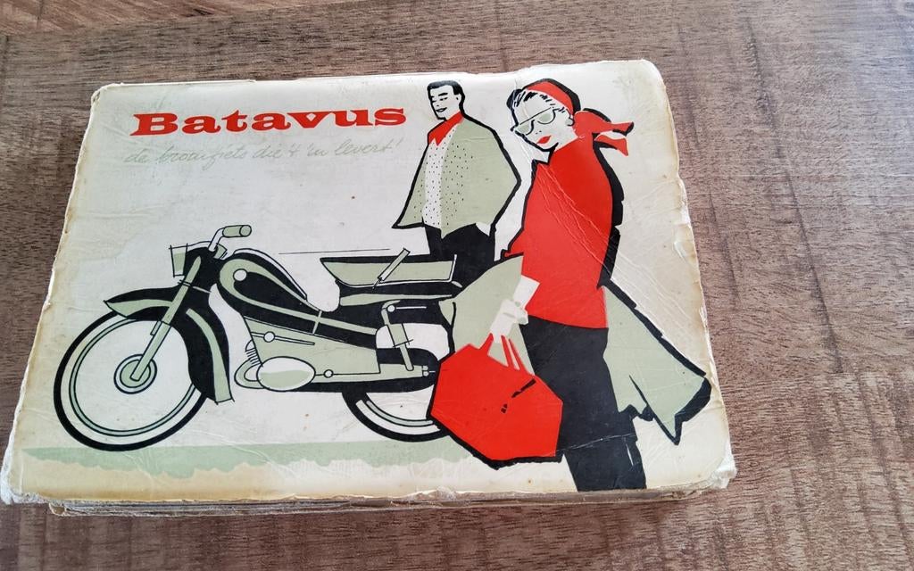 Batavus Biljonet boekje - Handleiding en onderhoud, Ophalen of Verzenden, Gelezen, Algemeen, Batavus