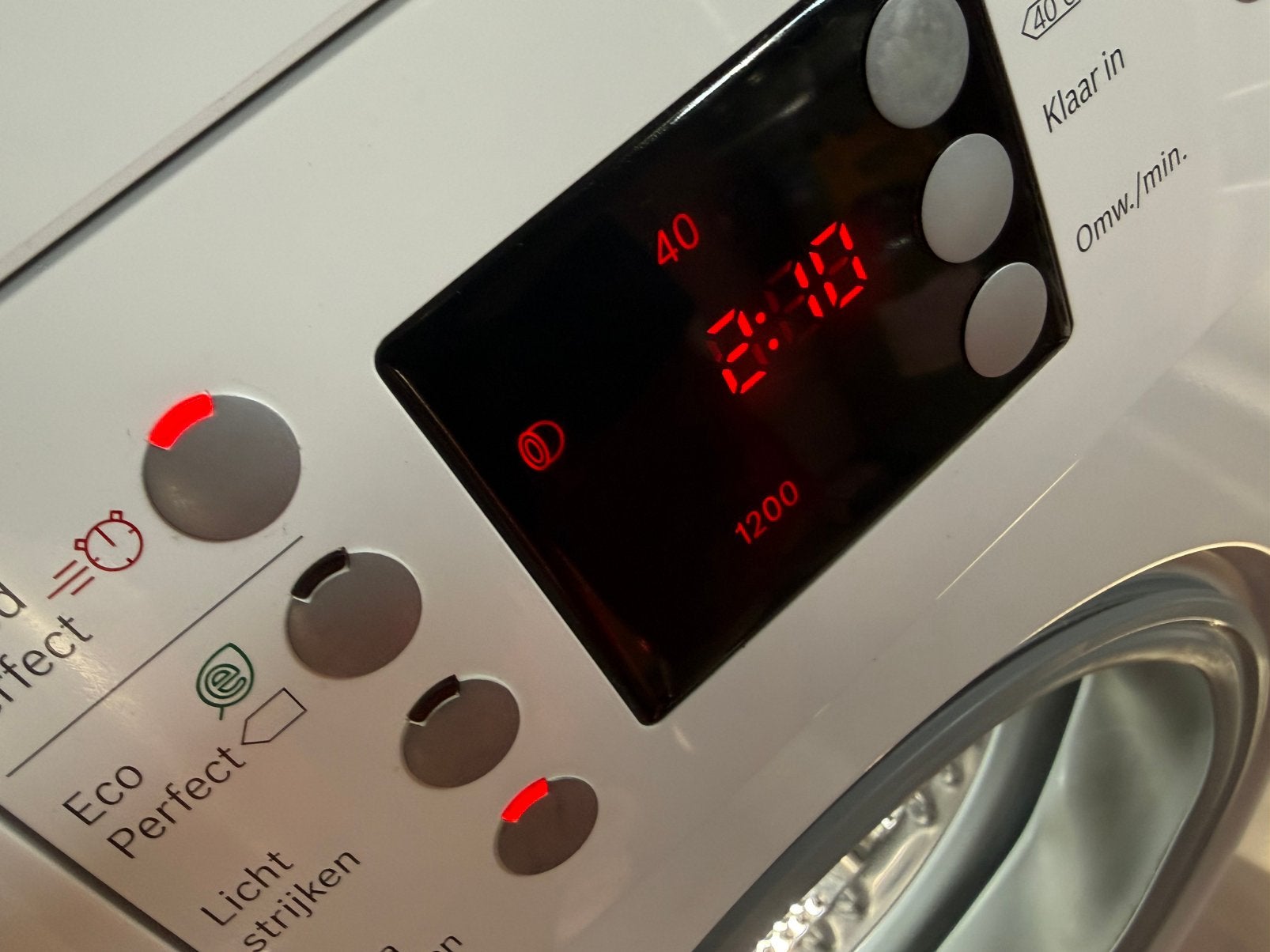 BOSCH  A++ SERIE 4 WASMACHINE IZGS, Minder dan 85 cm, Ophalen of Verzenden, Zo goed als nieuw, Voorlader