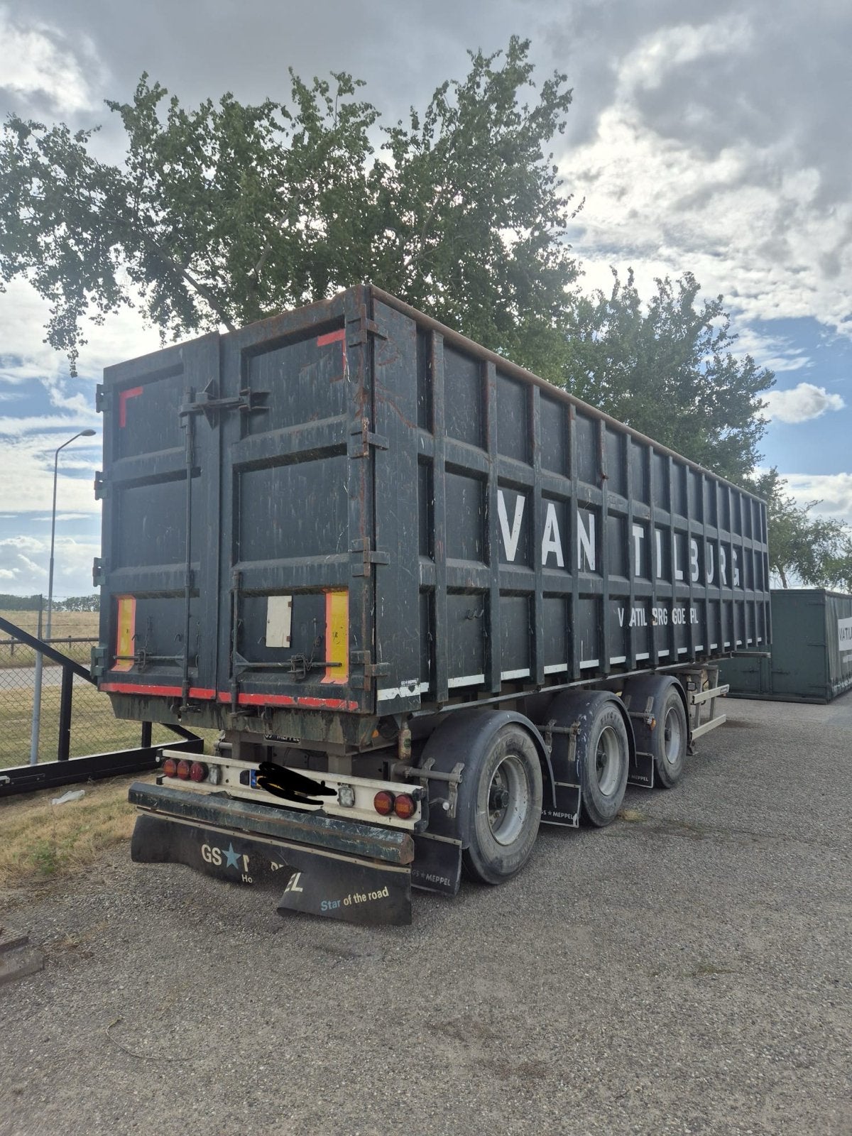 GS Meppel Containerchassis - Zeer Goede Staat, Auto diversen, Aanhangers en Bagagewagens, Ophalen, Zo goed als nieuw