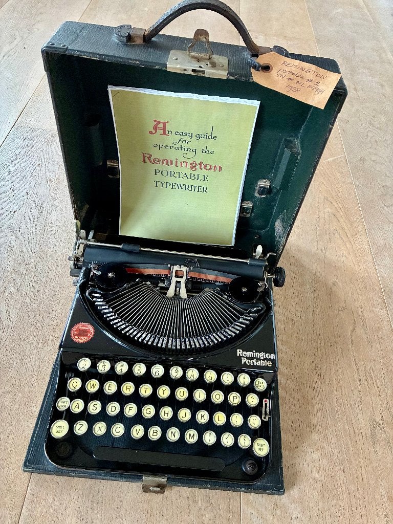 Remington portable #2 1928, Diversen, Ophalen of Verzenden, Gebruikt