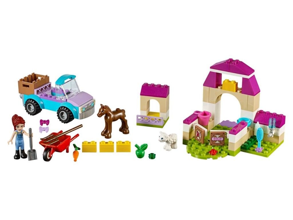 Lego 10746 Mia's boerderijkoffer (zonder koffer) (2b), Kinderen en Baby's, Lego, Friends, Ophalen of Verzenden, Zo goed als nieuw