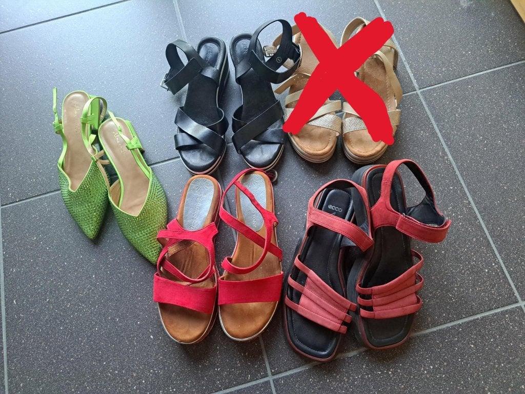 Diverse sandalen en slingbacks - Maat 41, Overige kleuren, Zo goed als nieuw, Sandalen of Muiltjes, Ophalen of Verzenden