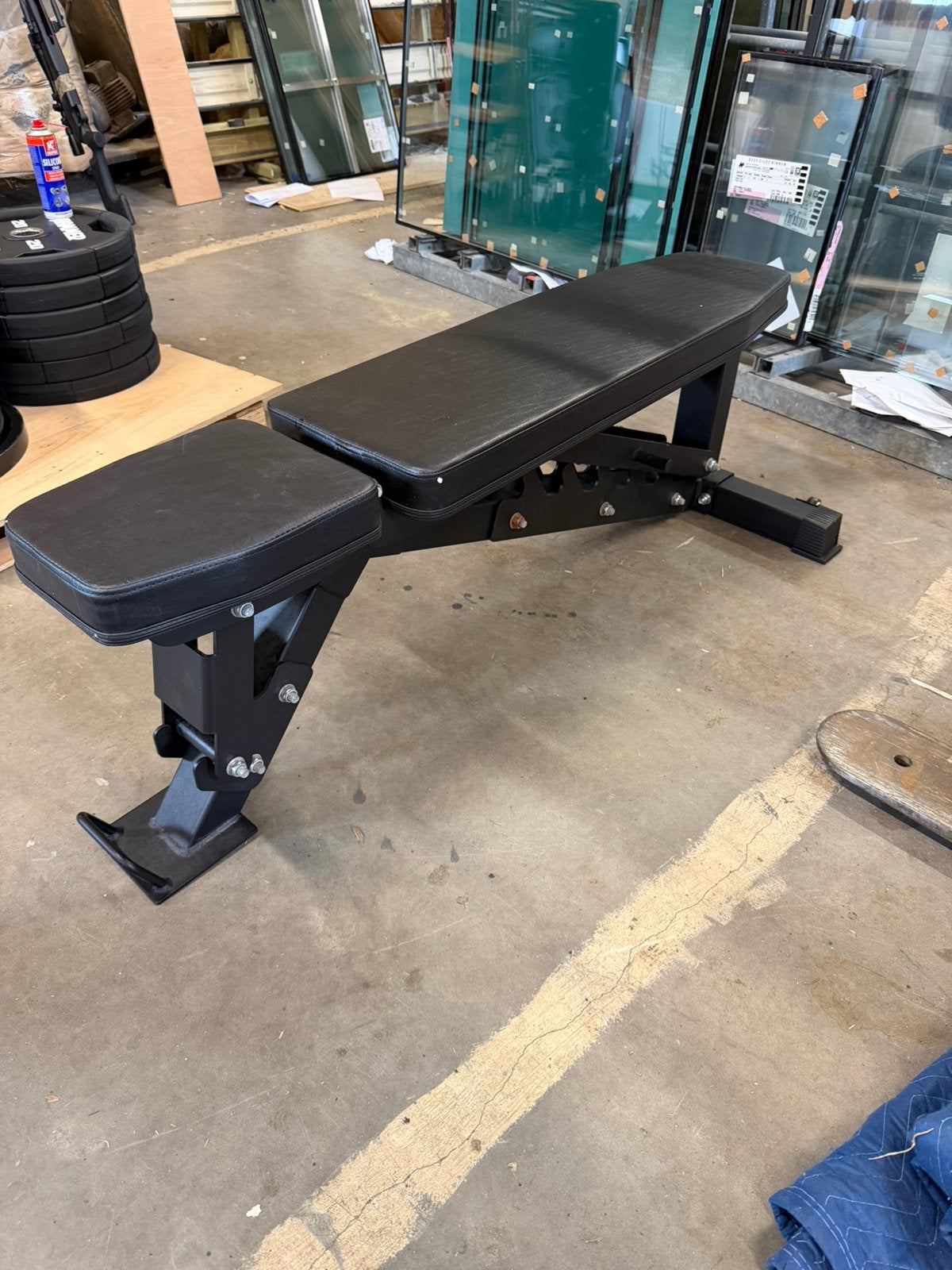 Adjustable bench heavy, Sport en Fitness, Fitnessmaterialen, Ophalen, Nieuw, Fitnessbank