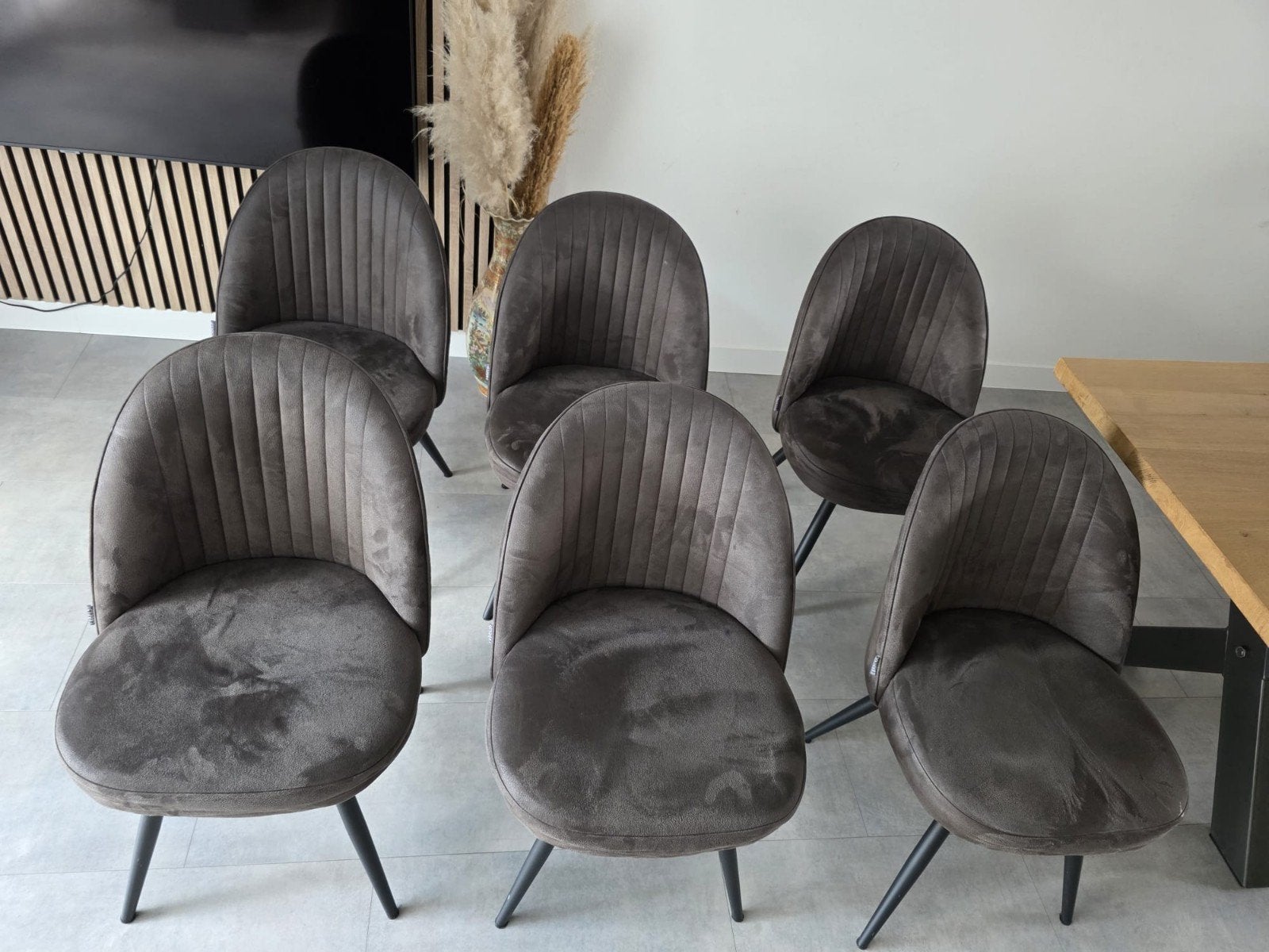 6x Eetkamerstoelen  Label51, Ophalen of Verzenden, Zo goed als nieuw, Vijf, Zes of meer stoelen, Modern