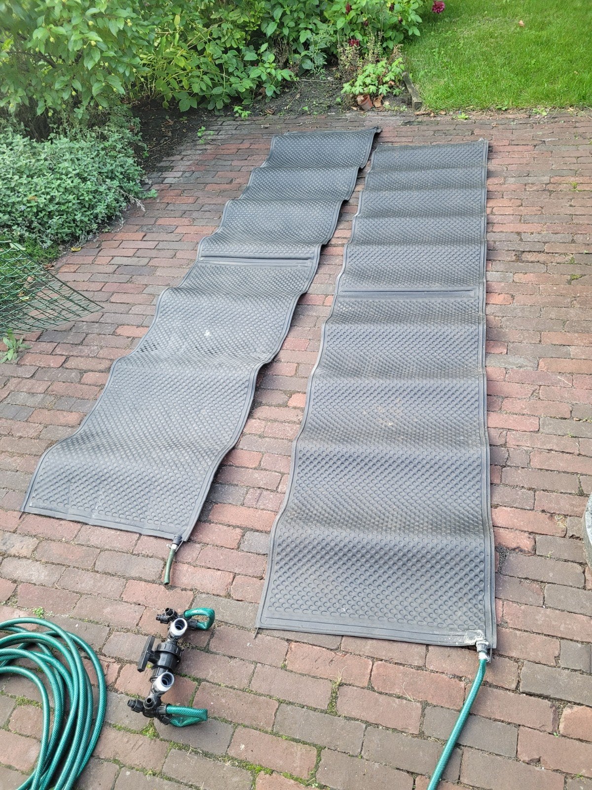 Zwembad verwarming solar matten 2 stuks, Ophalen, Gebruikt, Verwarming