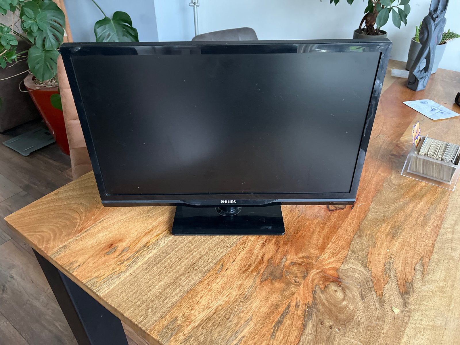 Philips 12V TV 50,5cmx31,5cm voor camper/boot, Ophalen, Philips, Gebruikt, 50 Hz