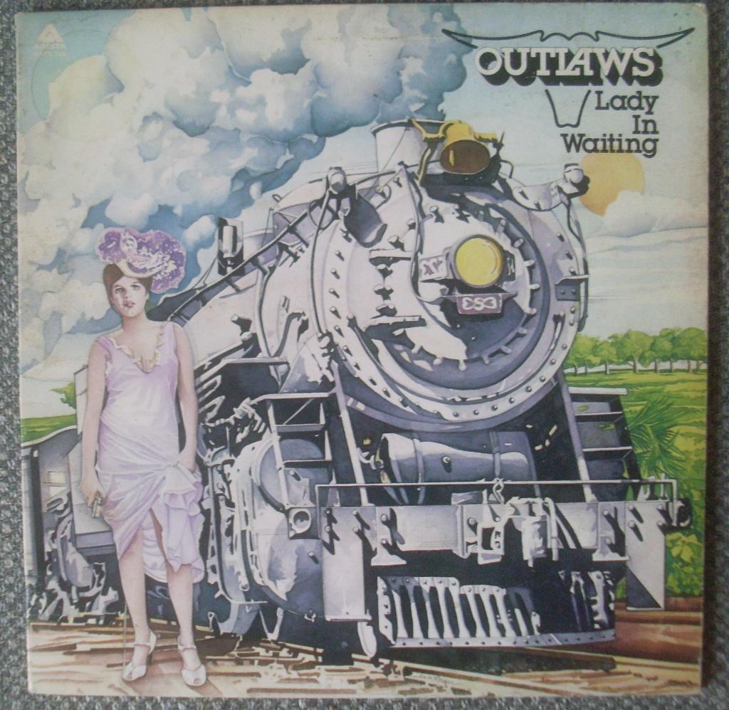 Outlaws - Lady In Waiting (LP) southern rock, Gebruikt, Ophalen of Verzenden, 12 inch, Poprock