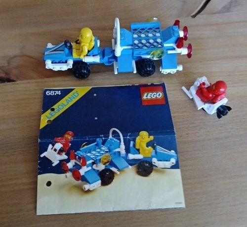 LEGO 6874 Moon Rover (Classic Space, 1986), Gebruikt, Lego, Ophalen of Verzenden, Space