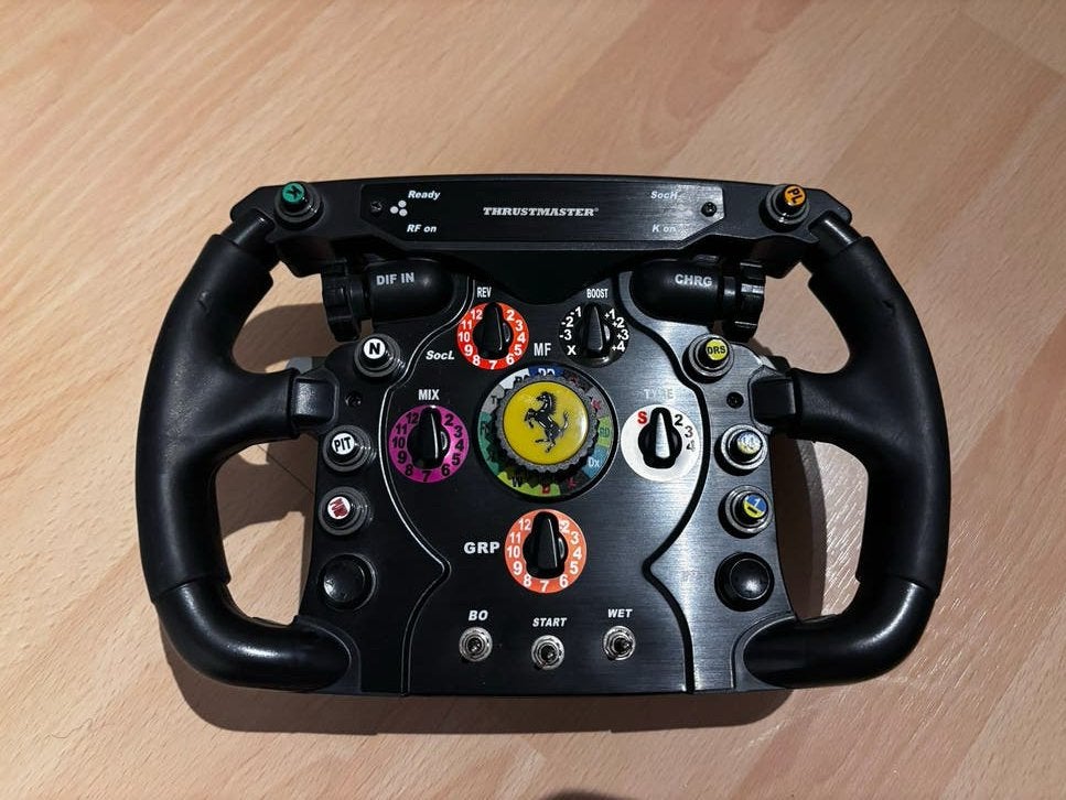 Thrustmaster Ferrari F1 Wheel, Thrustmaster, Ophalen of Verzenden, Zo goed als nieuw, Racestuur