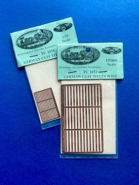 TECHSTAR GERMAN CUFF TITLES  1/35 PE, Ophalen of Verzenden, Nieuw, 1:35 tot 1:50