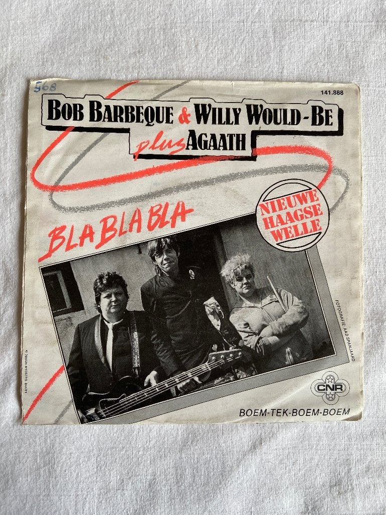 bob barbeque - Bla Bla Bla, Rock, 7 inch, Ophalen of Verzenden, Zo goed als nieuw