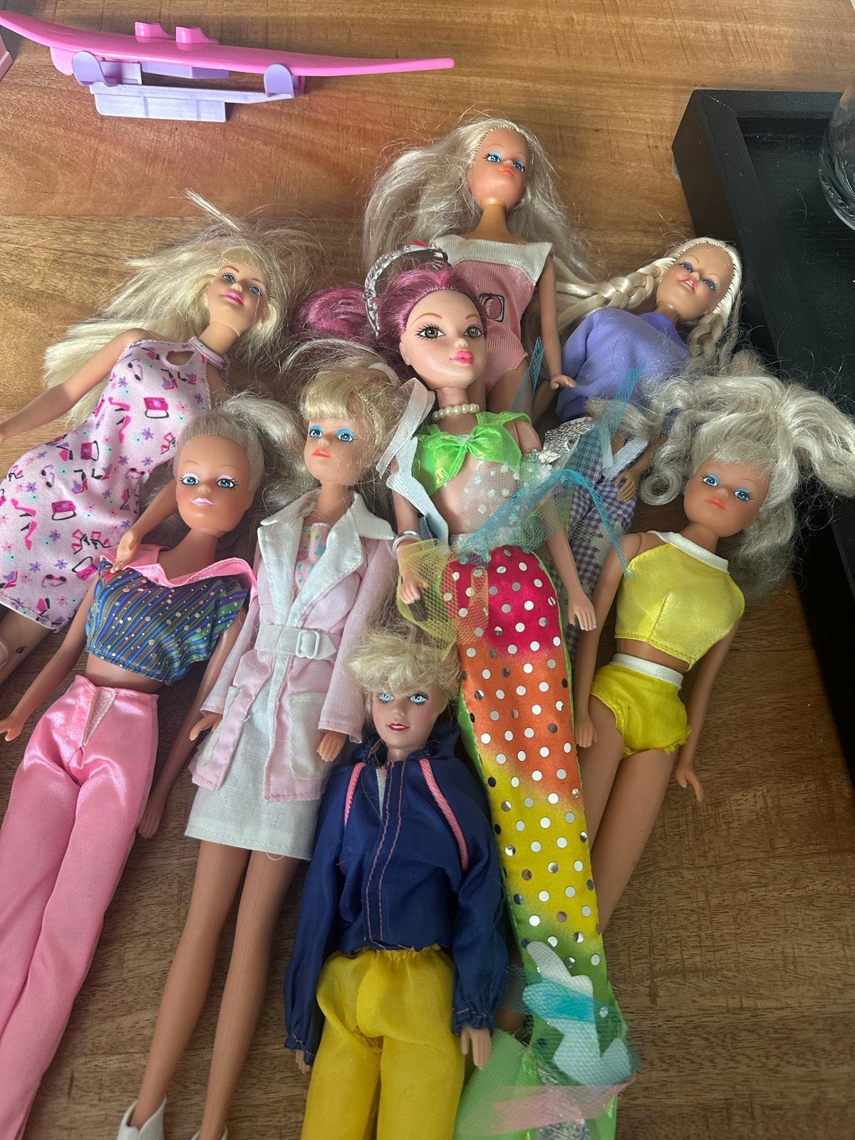 Grote collectie Barbie en Bratz poppen met accessoires, Kinderen en Baby's, Ophalen of Verzenden, Gebruikt, Barbie