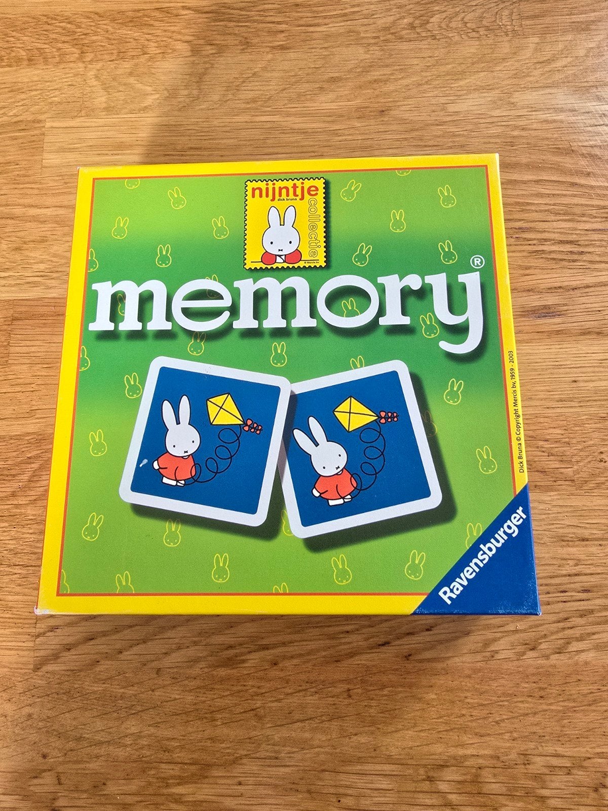 Nijntje Memory spel van Ravensburger, Ophalen of Verzenden, Meer dan 50 stukjes, Gebruikt, 2 tot 4 jaar