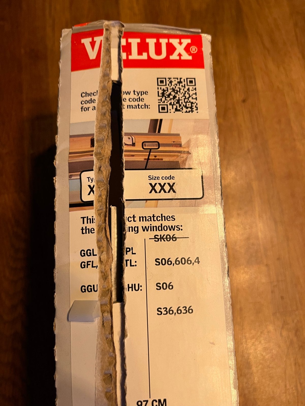 Velux verduisterend rolgordijn DKL S06 1100S donkerblauw, Huis en Inrichting, Ophalen, Overige merken, Nieuw, Rolgordijn