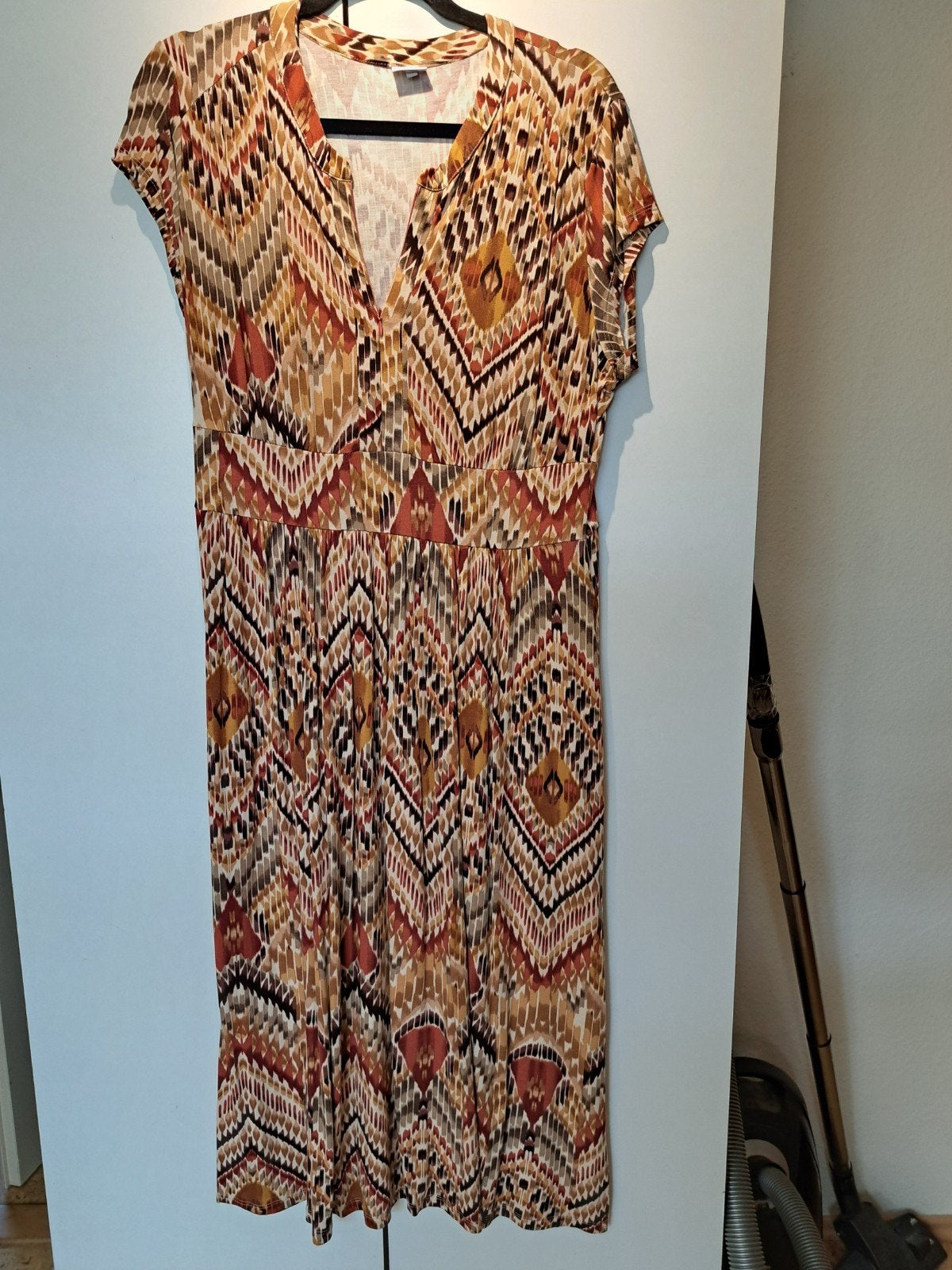 Lascana lange jurk maat 42 in bruintinten, Kleding | Dames, Jurken, Lascana, Bruin, Maat 42/44 (L), Ophalen of Verzenden