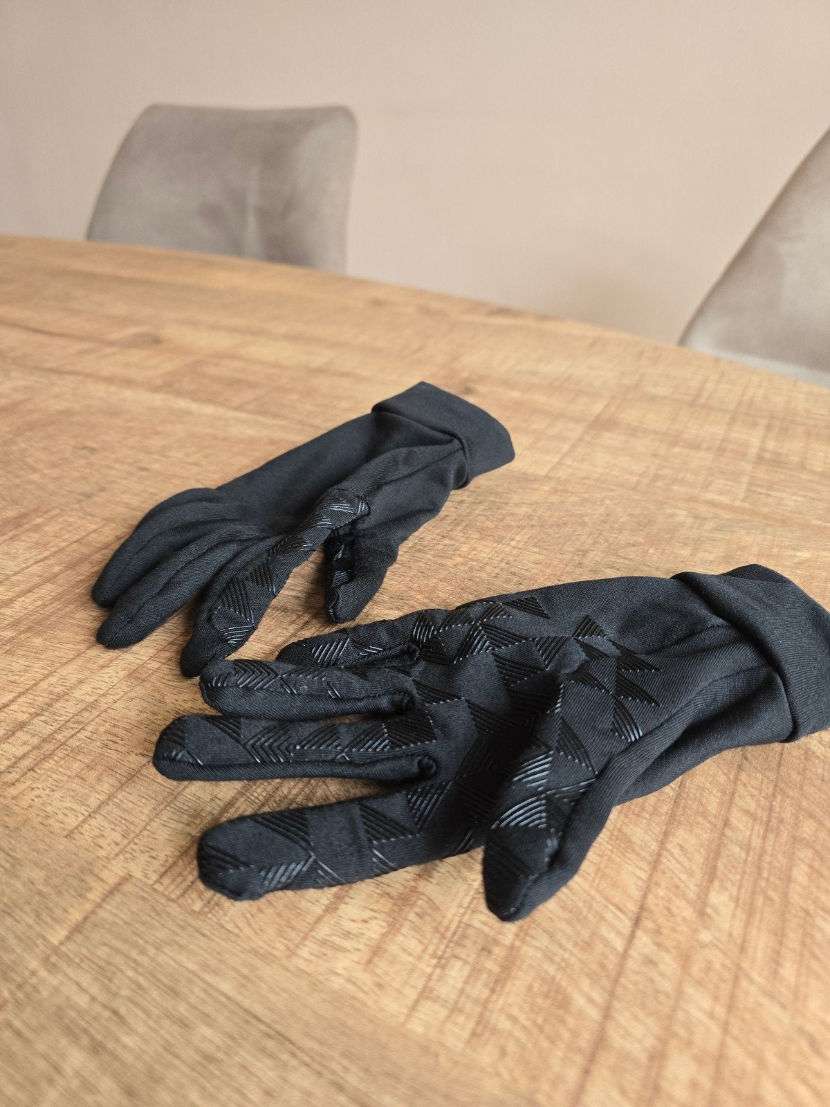 Fouganza paardrijhandschoenen zwart – antislip, Dieren en Toebehoren, Ophalen