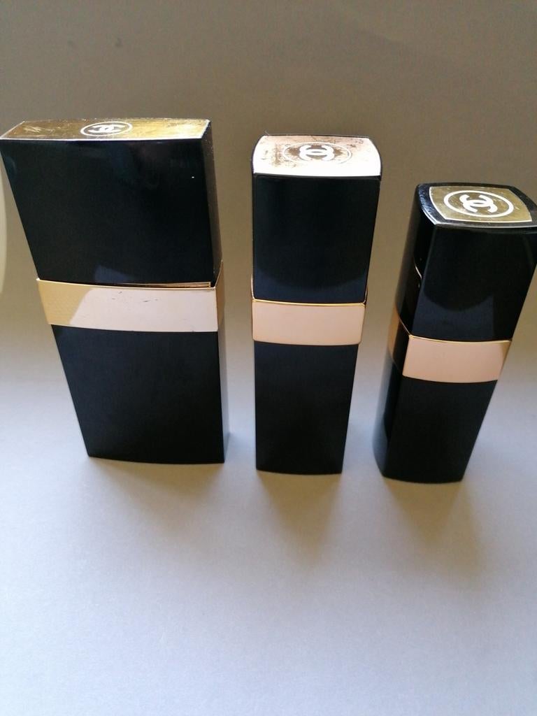 3 lege vintage Chanel navulflessen, Ophalen, Gebruikt