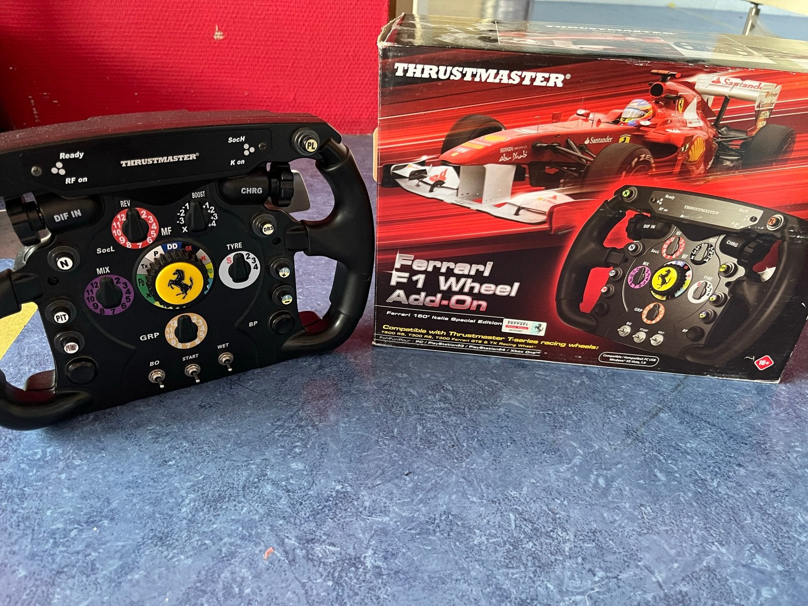 Thrustmaster Ferrari F1 Wheel Add-On - Zo goed als nieuw, Ophalen of Verzenden, Overige merken, Zo goed als nieuw