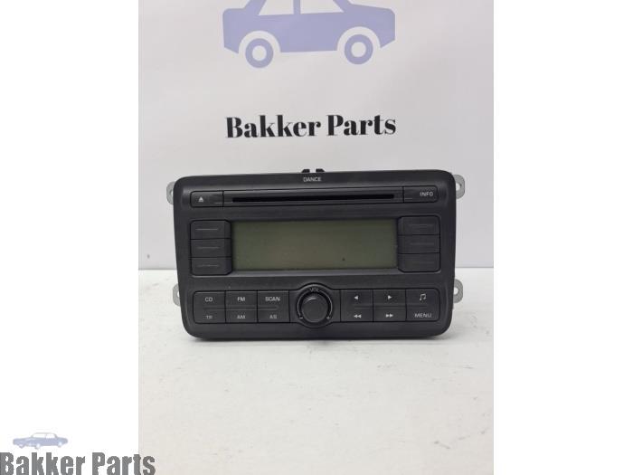 Radio CD Speler van een Skoda Fabia, Gebruikt, -, -, Ophalen of Verzenden