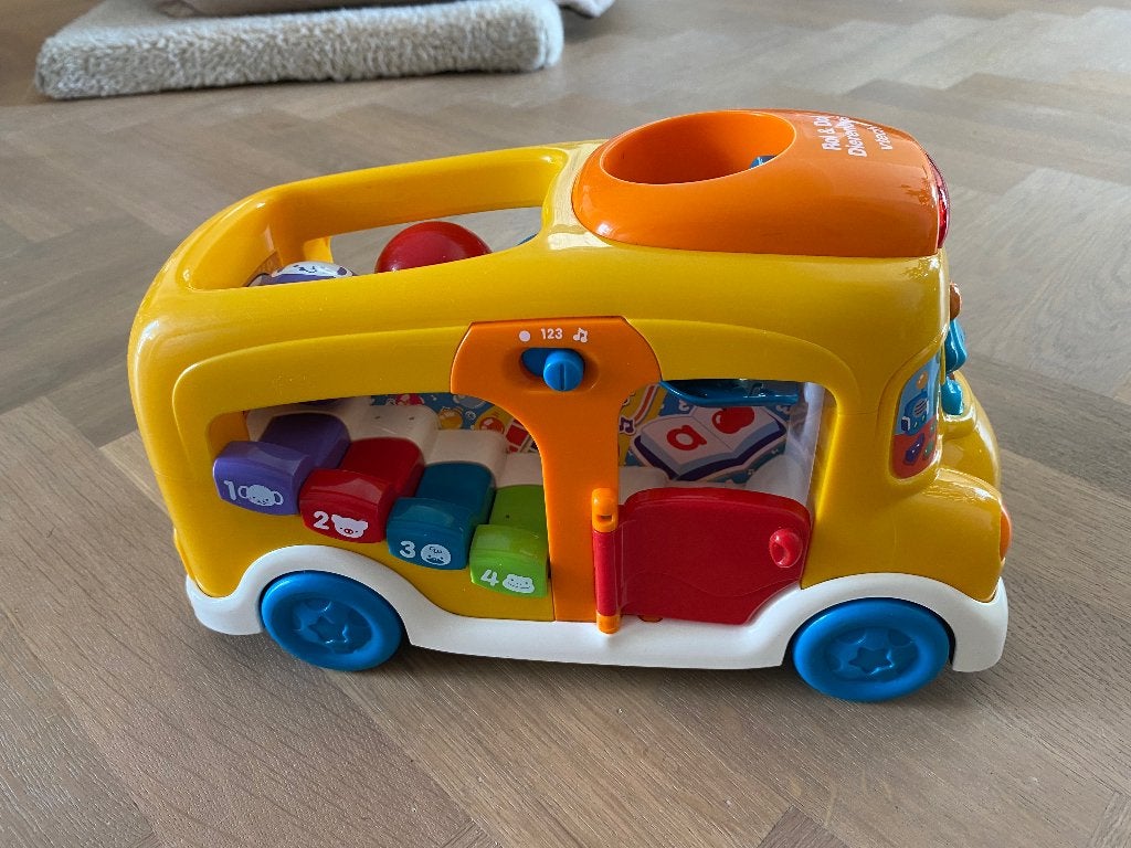 Vitech Rol & Dol dierenbus, met geluidjes en muziek, Kinderen en Baby's, Ophalen, Gebruikt, 6 maanden tot 2 jaar