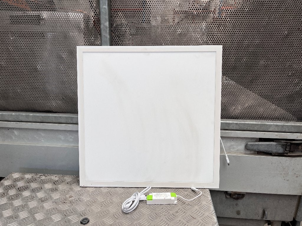LEd paneel 60x60 cm, Kunststof, Gebruikt, Modern, LED