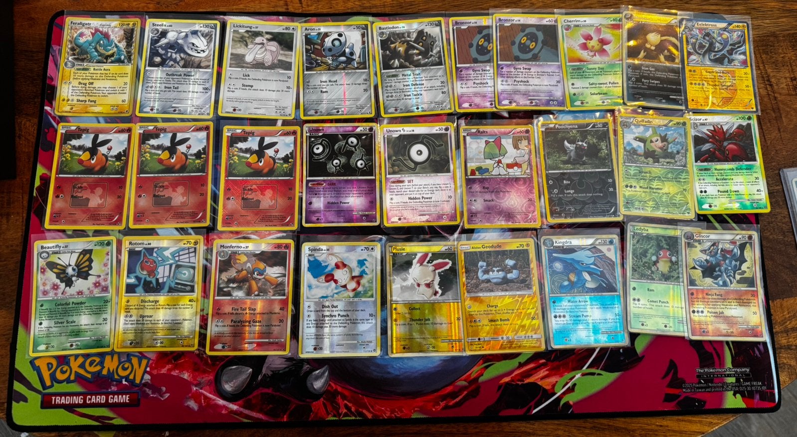 Pokemon Vintage Reverse Kaarten., Ophalen of Verzenden, Gebruikt, Losse kaart