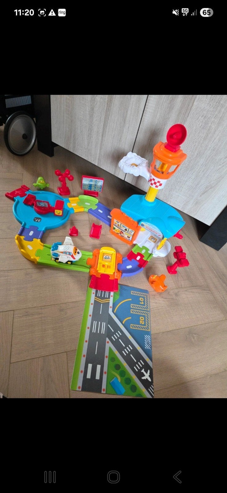 VTech Toet Toet Auto's Vliegveld - Zo goed als nieuw, Ophalen, Zo goed als nieuw, Bouwen, Met geluid