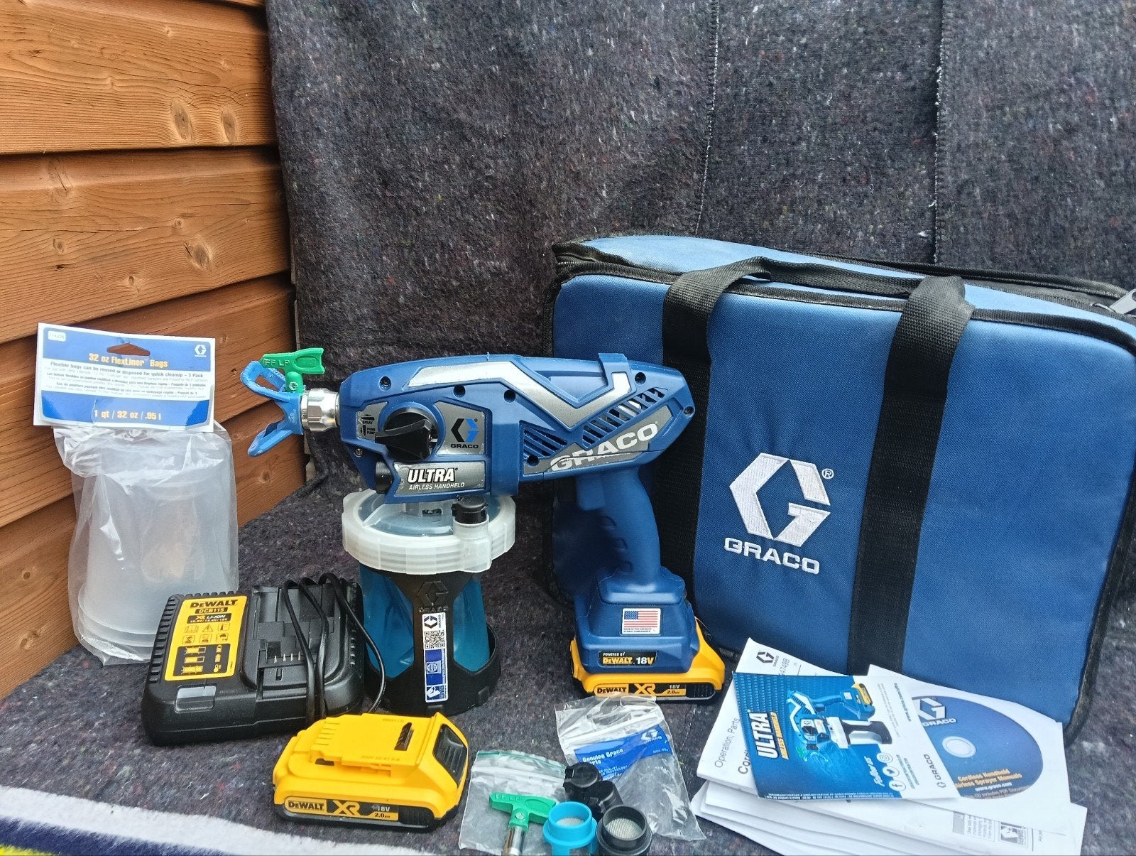Graco Ultra 17M366 Verfspuit Latex Lak Airless, Ophalen, Gebruikt