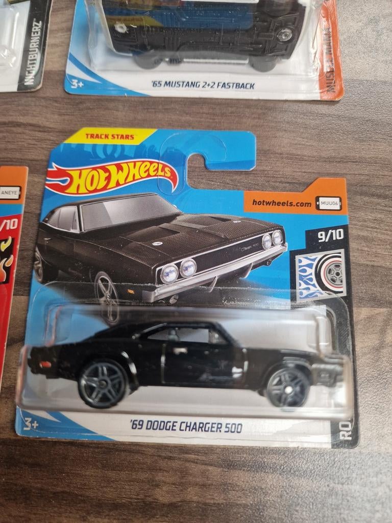 Hot wheels 69 dodge charger 500, Ophalen, Gebruikt