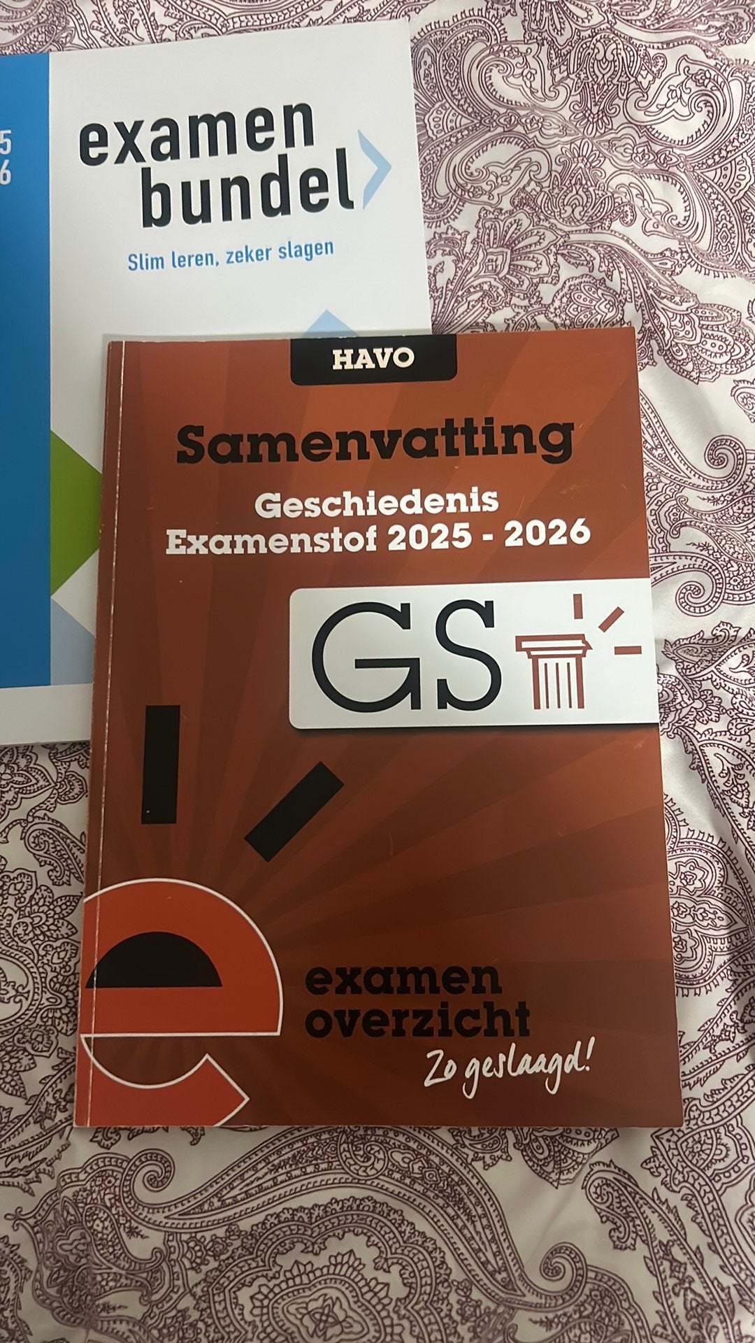 Examenbundel Geschiedenis HAVO 2025-2026, Ophalen of Verzenden, Zo goed als nieuw, HAVO, Geschiedenis