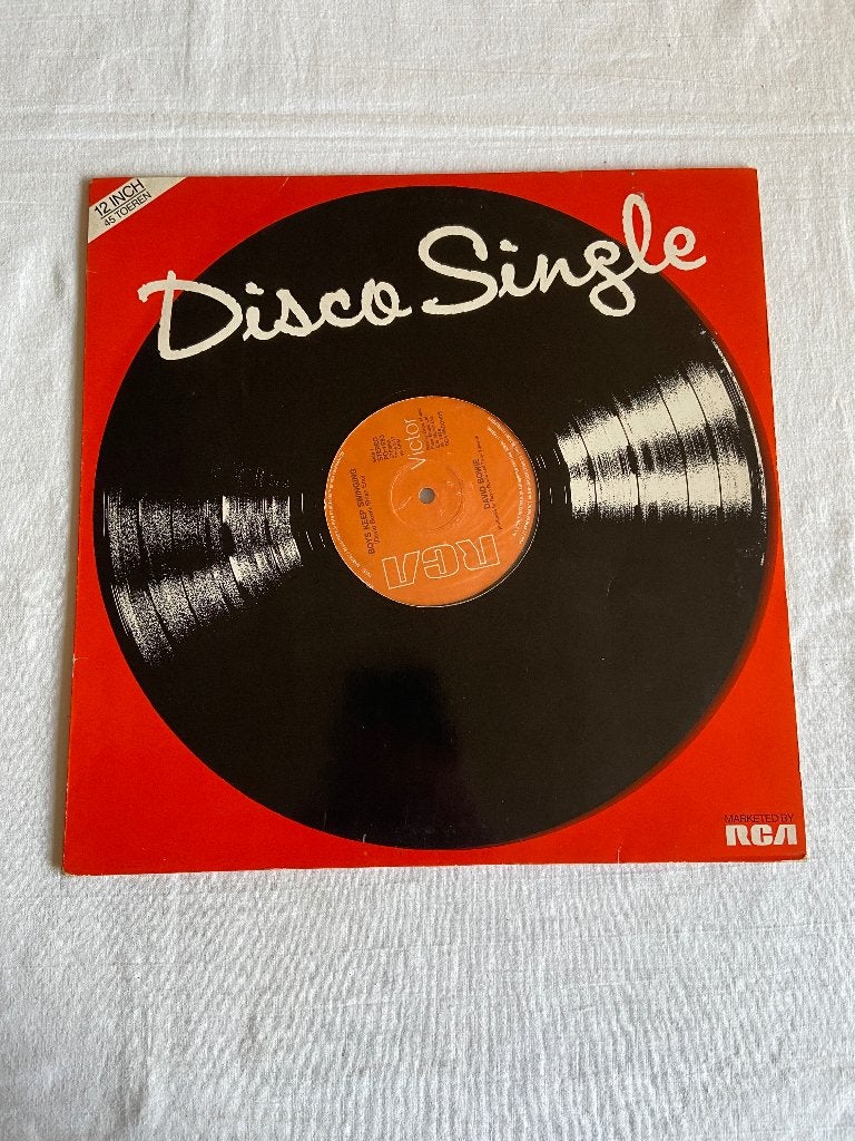 David bowie - boys keep swinging, Verzenden, Maxi-single, Zo goed als nieuw, Pop