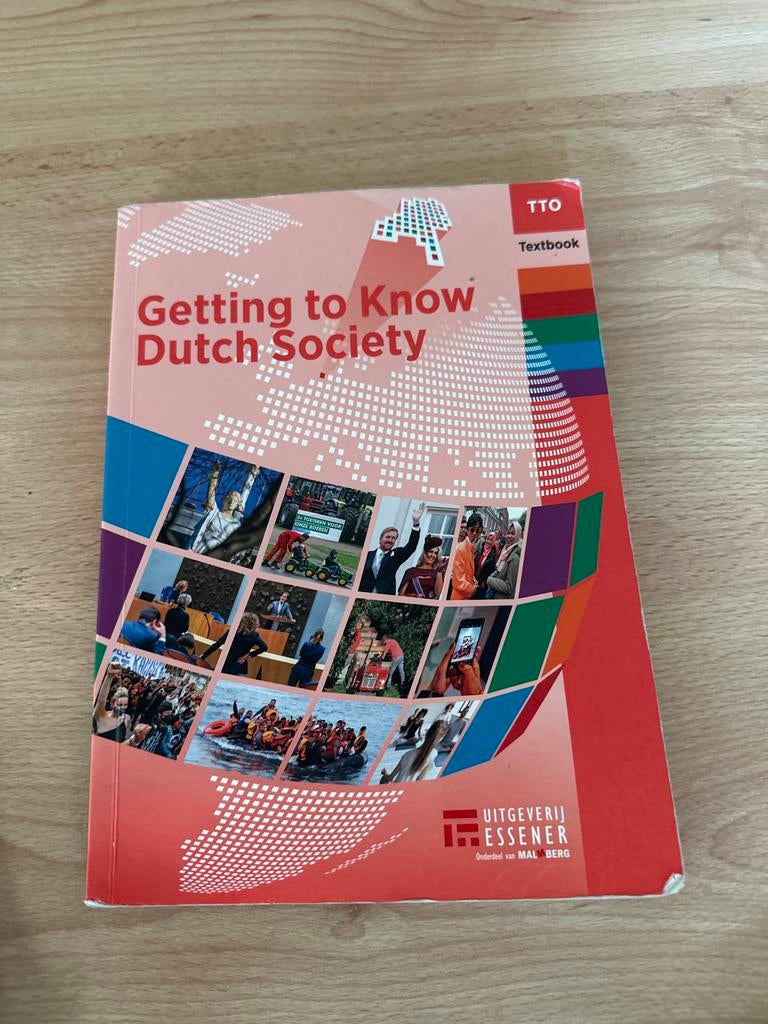 Tweetalig VWO Maatschappijleer Leerboek - Getting to Know Du, Ophalen of Verzenden, Gamma, Zo goed als nieuw, Overige niveaus
