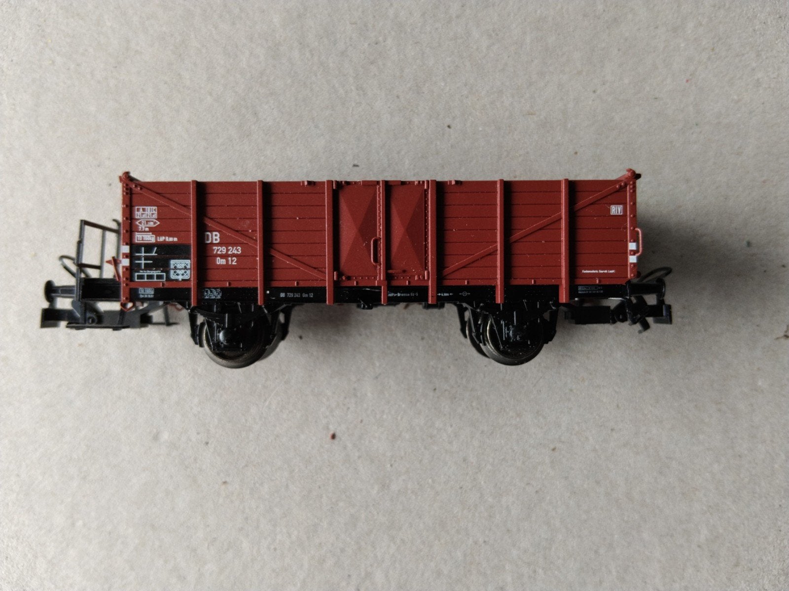 Märklin hoge bakwagen, Wisselstroom, Gebruikt, Wagon, Ophalen of Verzenden