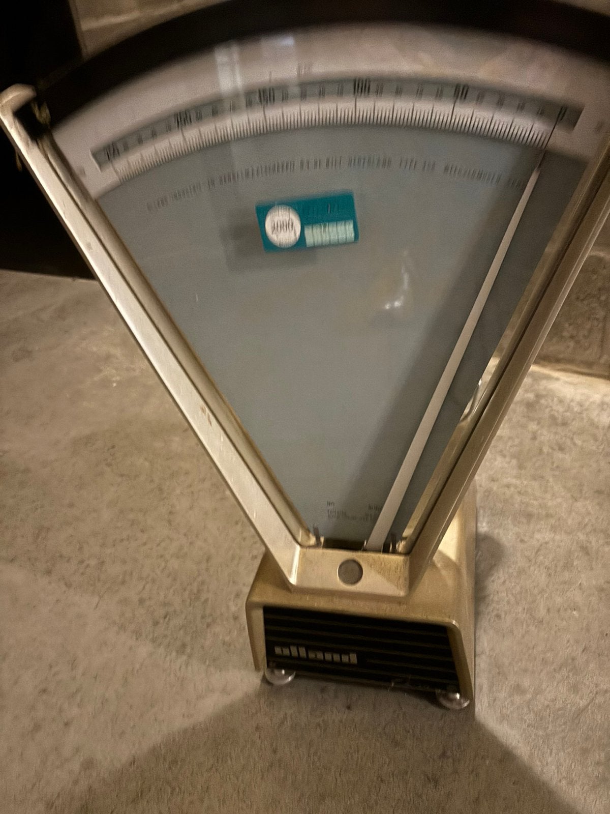 Weegschaal, Ophalen, Zo goed als nieuw, Personenweegschaal, 100 kg of meer