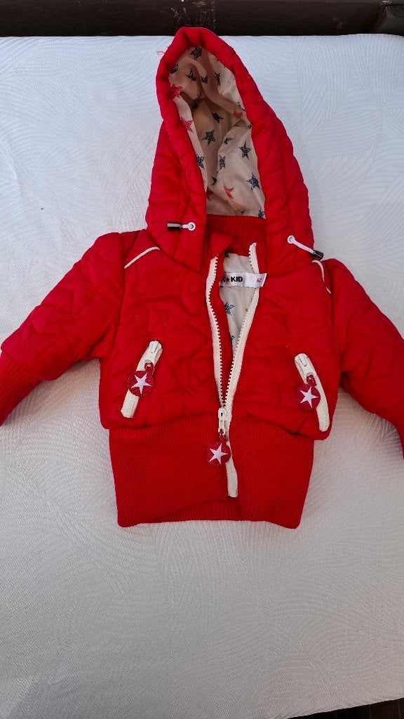 Jas kid kid maat 62, Kinderen en Baby's, Babykleding | Maat 62, Ophalen, Jongetje of Meisje, Jasje