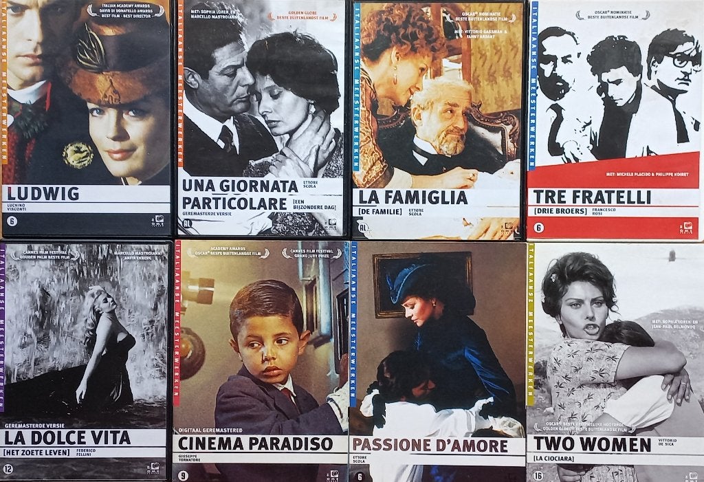 8 Italiaanse meesterwerken 1 koop, Vanaf 16 jaar, Verzenden, Nederlands, Italië